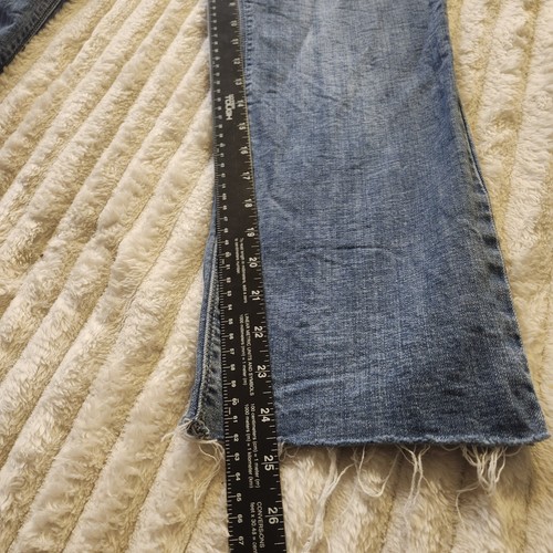 Laurie Felt Classic Denim Cropped Bootcut Size 2P Medium Wash 5 Pocket Zipper - Picture 7 of 8