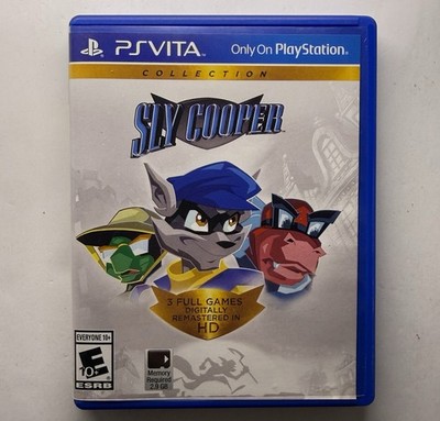 Sly Cooper Collection (Sony PlayStation Vita, 2014) Excellent Condition Tested