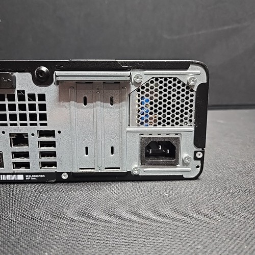 HP Prodesk 600 G5 SFF Core i3 9th Gen WIPED Complete Unit With Power And VGA - Afbeelding 8 van 10