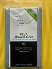 Mainstay Lightweight Blue Shower Liner