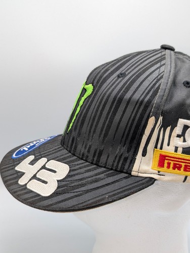 Ken Block 43 Monster Pirelli DC Ford S-M Baseball Hat Cap Drift Rally Hoonigan - Picture 3 of 22