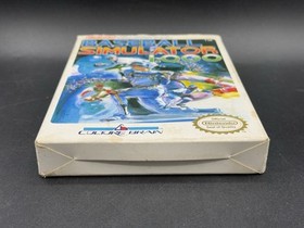 Baseball Simulator 1000 (Nintendo NES 1989) CIB Complete In Box TESTED & WORKING