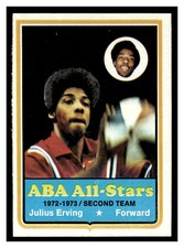 1973-74 Topps Basketball #240 Julius Erving BK1-03