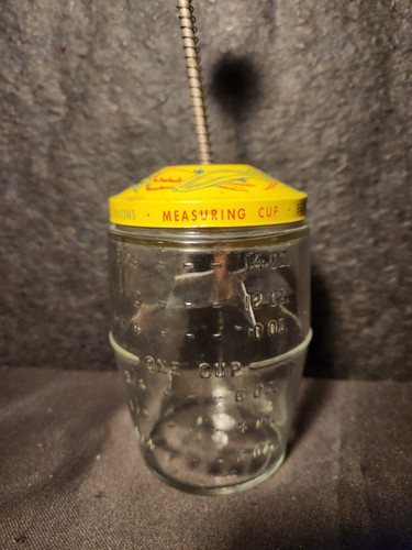 Vintage 3er Set Zwiebelkacker Glas mit Holzknopf - Pamco / Markenlos - Maß - Bild 2 von 24