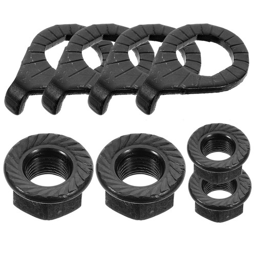 Bicycle Screw Child Kids Bike Wheel Nuts Flange for Bicycles Safety Axle