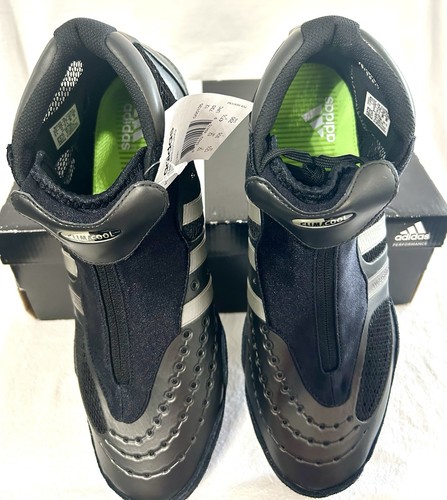 Rare Adidas Adistar Beijing Wrestling Shoes 2008 G00135 Black Size US 12.5 - Foto 8 di 17