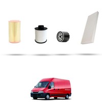 Hoffcar Wartungskit - 4 Filter FüR Fiat Ducato (244) 2.3 JTD 81KW Ab 2002