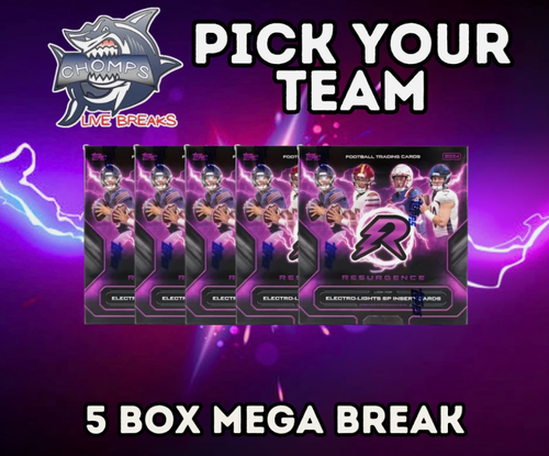 Tennessee Titans 2024 Topps Resurgence 5er Box Mega Break #12