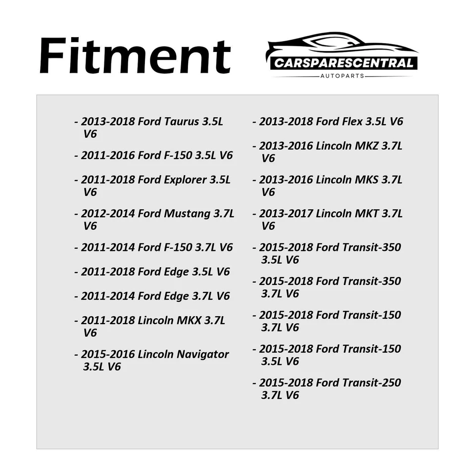 Engine VVT Sprocket 2PCS For 2013 2014 2015 2016 Lincoln MKZ 3.7L - Image 2 of 4