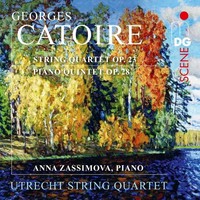 Audio Cd - Georges Catoire - String Quartet Op. 23, Piano Quintet Op. 28 - Mdg