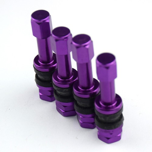 alloy Zinc Tire Valve Wheel Stems 1pc Hight Pressure Bolt in w/ Caps ^ - Picture 8 of 18
