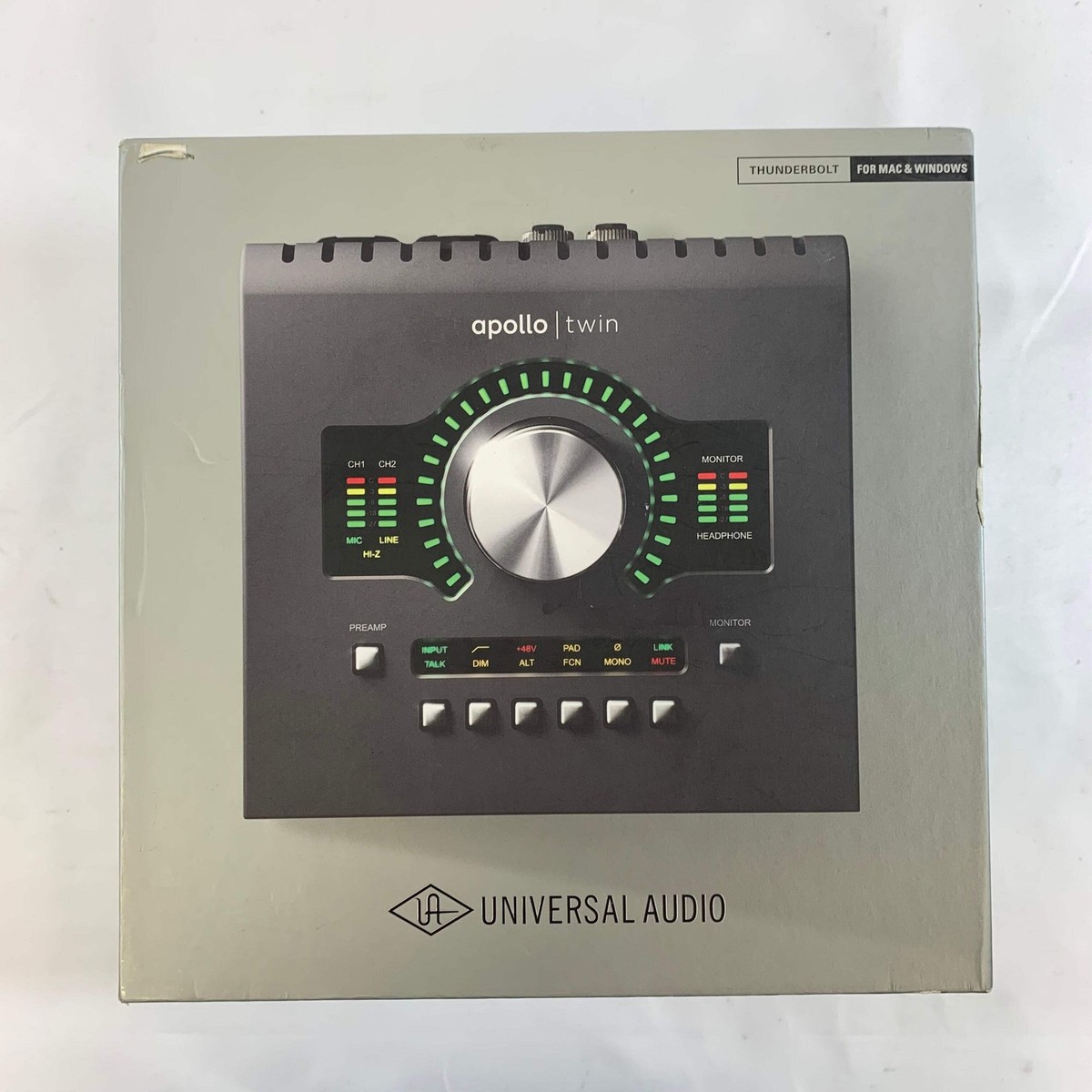 Apollo Twin MK2 solo mkⅡ universal audio Used Universal Audio Apollo Twin Solo MKII Audio Interface