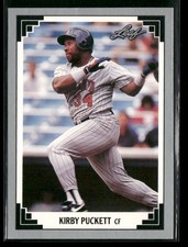 1991 Leaf #208 Kirby Puckett Minnesota Twins