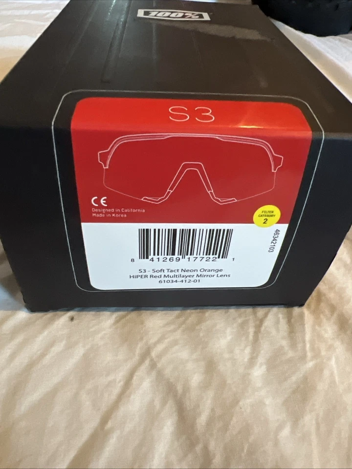 S3- Soft Tact Neon Orange HiPER Red Multilayer Mirror Lens - Image 2 of 3