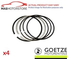 ENGINE PISTON RING SET GOETZE ENGINE 08-114900-00 4PCS A STD FOR MULTICAR TREMO