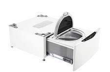LG Sidekick 1-cu ft 27-in White Pedestal Wash...
