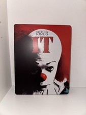 Stephen Kings It STEELBOOK (Blu-ray, 2018) Tim Curry Jonathan Bradis Seth Green