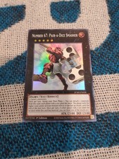 Yugioh Justice Hunters - Number 67: Pair-a-Dice Smasher - Super Rare JUSH-EN058