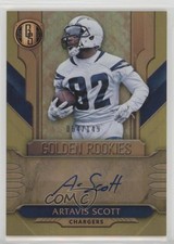 2017 Panini Gold Standard Golden Rookies 64/149 Artavis Scott #GR-AS Auto 0b3