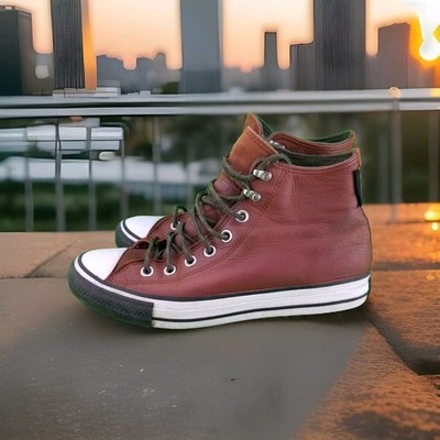  Men's 7 Converse CTAS Counter Climate Winter Hi Leather Sneaker 'Cedar Bark'