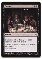 Famine #77 (NM) Commander 2013 C13 Magic MTG