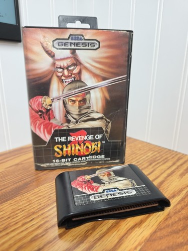 The Revenge of Shinobi Sega Genesis, 1989 - GETESTET OHNE HANDBUCH SCHLECHTER ZUSTAND