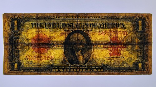 Series of 1923 - Large $1 Dollar US Note - Red Seal - Speelman-White (Fr. 40) - Picture 17 of 17