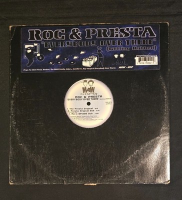 Roc & Presta Everybody Over There MAW 022 12'' Vinyl House VG+ MAW Records