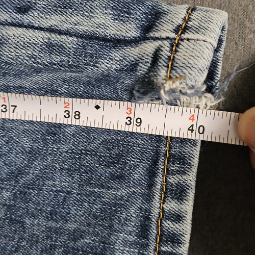 Levis 34x32 511 Distressed Blue Jeans - Picture 8 of 14