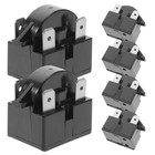 6 Pcs Freezers Compressor Thermal Overload Protector Mini Fridge Relay