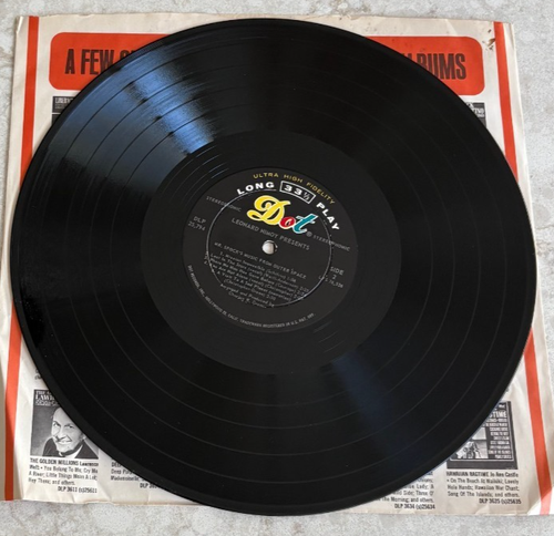 1967 LEONARD NIMOY Presents Mr. Spock's Music From Outer Space DLP25794 Dot - Picture 4 of 6