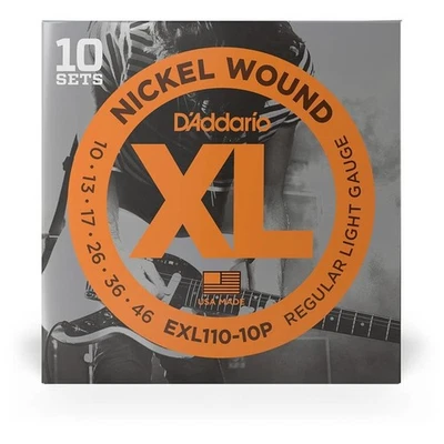 D’Addario EXL110-10P - XL Electric Nickel Wound 10er Pack | 010-046 - Bild 1 von 4