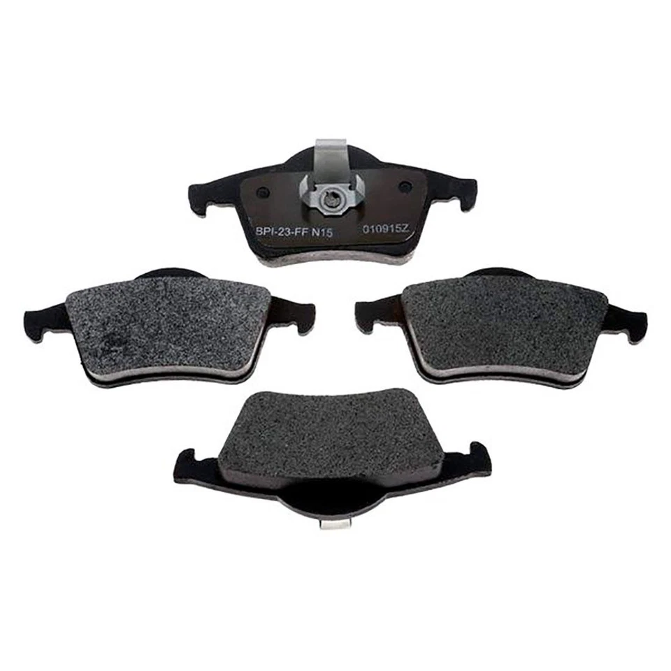 Rotores de freno traseros + pastillas de freno metálicas y herrajes para Volvo S80 1999-2006 Foto 2 de 4