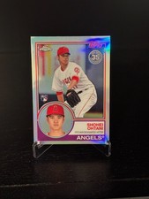 2018 Topps Chrome 1983 Topps Refractor Shohei Ohtani #83T-6 Rookie RC