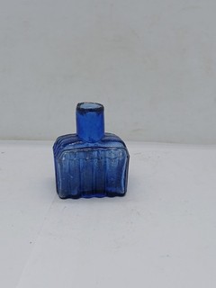Light Blue Shear Lip Glass Ink Bottle