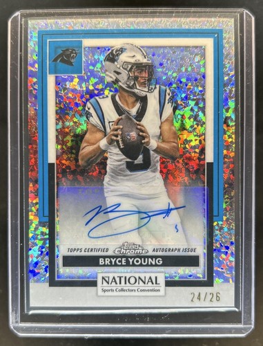 2026 Topps Chrome National NSCC Bryce Young NFL Annual Refractor #/26