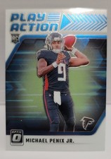 2024 Panini Donruss Optic - Play Action Michael Penix Jr. #4 (RC)