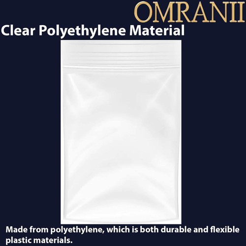 Wiederverschließbare Reißverschluss-Polybeutel, 2 Mil 2" x 2" & 1000 Beutel | LDPE-Material, klare Pla... - Bild 3 von 7