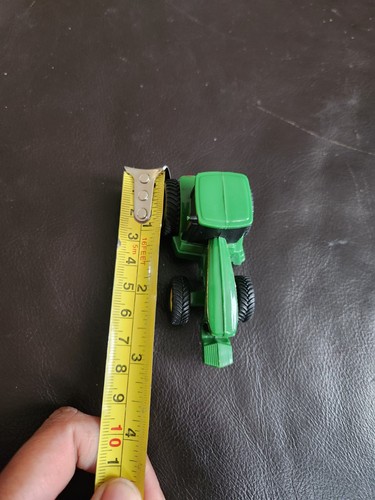Etrl JohnDeere Green Black Mini Tractor Toy 3" - Picture 3 of 17