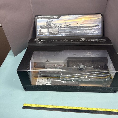 Modelo de portaaviones Forces Of Valor 1/700 fundido a presión USN USS Enterprise CVN-65 - Imagen 16 de 23