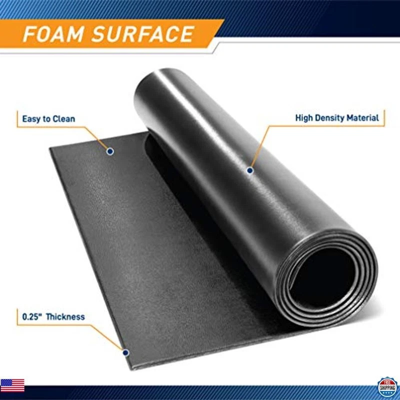 Alfombra y protector de piso Marcy Fitness Equipment para cintas de correr, elípticas, bicicletas Foto 3 de 4