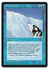 Glacial Wall #71 (NM) Ice Age ICE Magic MTG