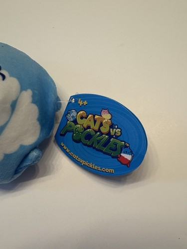 Cats Vs Pickles 4" Beanbag Plush Dawn #336 Gold Wave Soft Beanie NEW - Picture 3 of 5