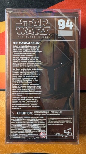 The Mandalorian Carbonized 6" Figure Target Exclusive Star Wars Black Series #94 - Picture 4 of 4
