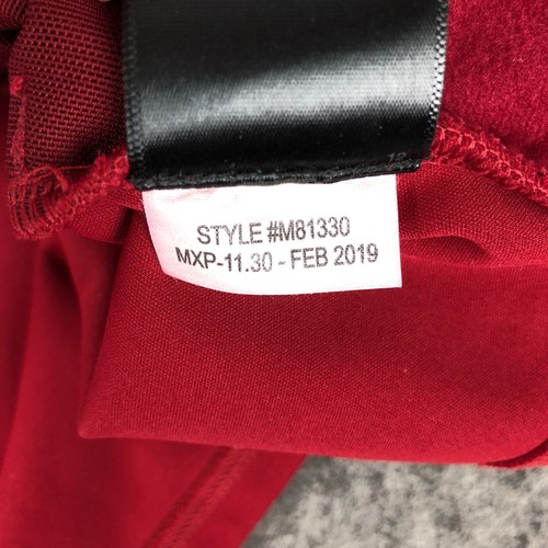 Marmot Mens Hooded Jacket Medium Red Full Zip Long Sleeve Thumb Holes Pockets - Picture 13 of 18