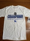 Nwt Kentucky Wildcats White Shirt Champion S/S Adult Small 2011 Sec Champions