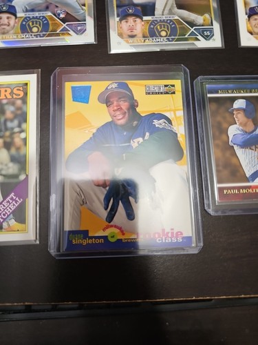 Lot Of 11 Milwaukee Brewers Includinf Rowdy Tellez Duane Singleton Ethan Small - Picture 3 of 4
