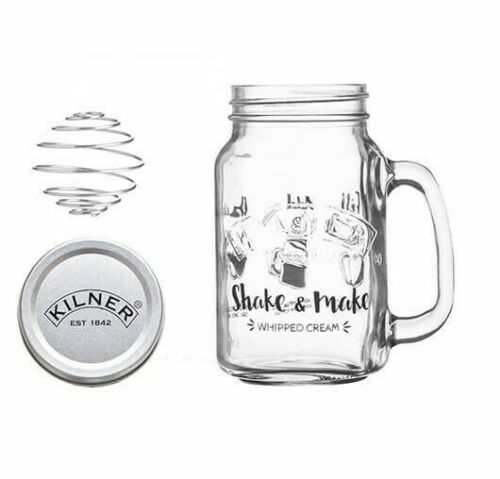 Kilner Shake and Make Whipped Cream Jar set - 540ml - Picture 2 of 10
