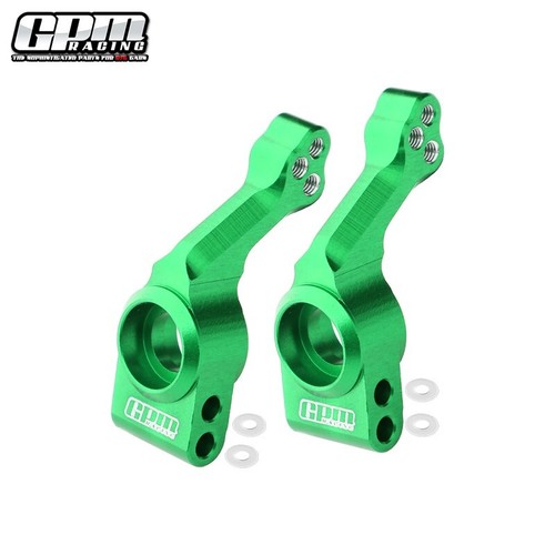 GPM 7075 Alloy Rear Stub Axle Carriers For TRAXXAS Slash Pro Rustler Hoss 4X4 - Picture 9 of 12