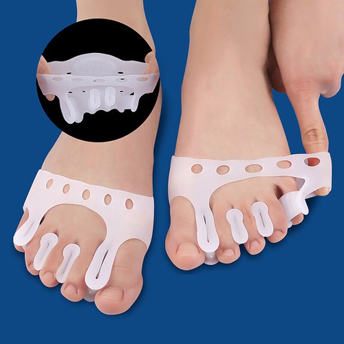 Silicone Toe Corrector Separator Gel Bunion Spreader Pain Relief Unisex Hall SFP